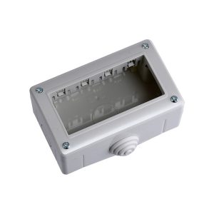 Foto principale Cassetta esterna 4 moduli custodia IP40 per pulsanti compatibile Matix