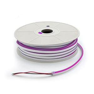 Foto principale Striscia Led flessibile Neon Flex modellabile 12V 14W/m Bobina 50 metri IP65 Rosa LEDme