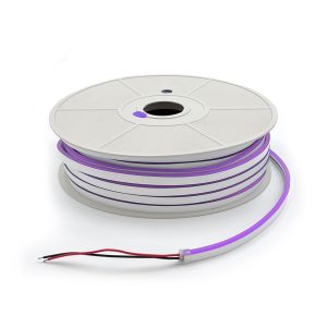 Foto principale Striscia Led flessibile Neon Flex modellabile 12V 14W/m Bobina 50 metri IP65 Viola LEDme