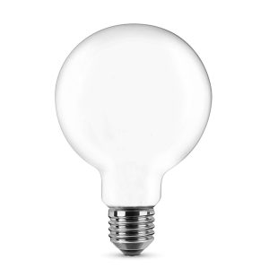 Foto principale Lampadina Led Opaca a Filamento E27 G95 a globo 8W Bianco neutro 4000K Novaline