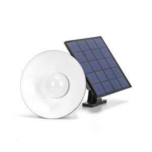 Foto principale Applique pendente Led da soffitto 4W Nero con pannello solare e sensore crepuscolare IP65 Dimmerabile temperatura colore regolabile con telecomando Aigostar