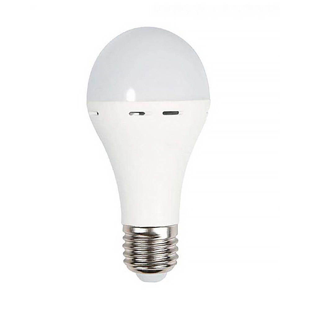 Lampadina Led di Emergenza E27 A70 a bulbo 9W Anti Black-Out Bianco caldo  3000K V-TAC 