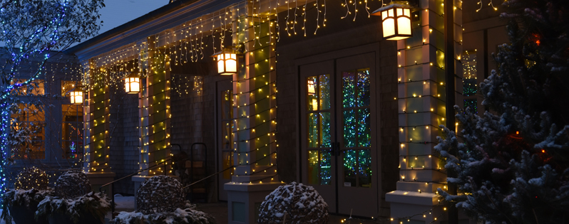 Come illuminare il giardino per Natale con le luci Led - 2