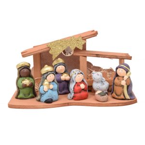 Foto principale Presepe natività Stella cometa illuminata con luce Led 26x12x15 cm Bianco caldo Viscio