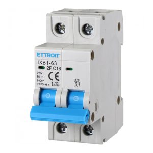 Foto principale Interruttore automatico magnetotermico modulare 2P 16A 6KA 220V Ettroit