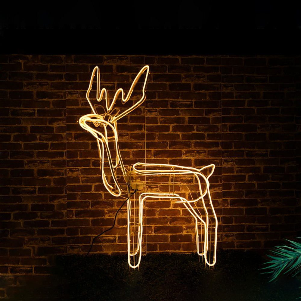 Renna Luminosa LED Per Esterni Kaemingk - Decorazione Natalizia In Acrilico, 43 Cm