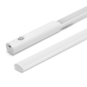 Lampada da incasso da cucina, a LED, dimmerabile, 230 V, con sensore di movimento, 42 cm, illuminazione da incasso con cavo, 3000 – 6000 K, luce luminosa per armadi, scrivanie, cucine e armadi