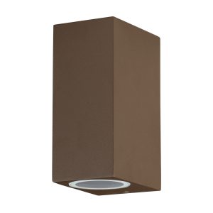 Foto principale Applique da parete Botticelli Corten IP44 1 x GU10 Novaline