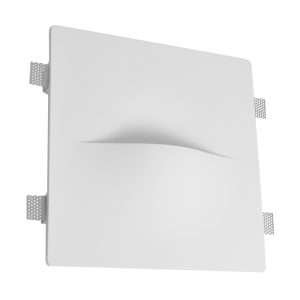 Foto principale Applique da parete in gesso G9 da incasso quadrata Novaline