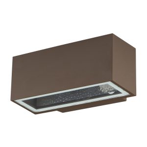 Foto principale Applique da parete Palladio Corten IP54 1 x E27 Novaline