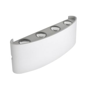 Foto principale Applique Led da parete Solari 8W Bianco IP65 Bianco neutro 4000K Novaline