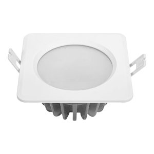 Foto principale Faretto Led da incasso 13W Quadrato Cornice bianca IP65 Bianco neutro 4000K Novaline