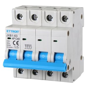 Foto principale Interruttore automatico magnetotermico modulare 4P 40A 6KA 380V Ettroit