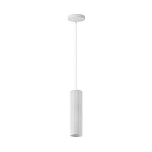 Foto principale Lampadario Pendel Tube 25 in metallo Bianco a sospensione 1 x Gu10 Novaline