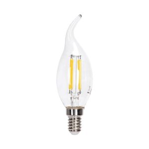 Foto principale Lampadina Led a Filamento E14 CL35 a colpo di vento 6W Bianco neutro 4000K Neos