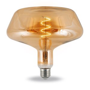 Foto principale Lampadina Led Vintage a Filamento E27 Gold 4W decorativa Bianco caldo 2200K Novaline