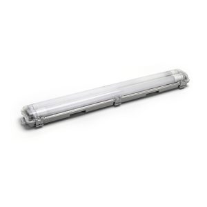 Foto principale Plafoniera stagna a 2 posti con Tubi Led G13 T8 inclusi da 60cm IP65 Bianco freddo 6500K Aigostar