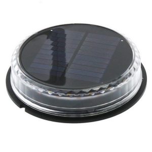 Foto principale Faretto segnapassi Led 3W Nero con pannello solare IP66 Bianco caldo 3000K con sensore crepuscolare M LEDME