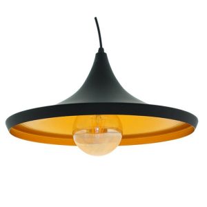 Foto principale Lampadario da soffitto Lenn Nero 1 x E27 M LEDME