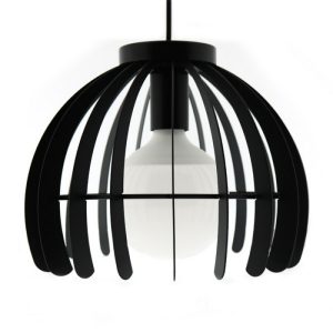 Foto principale Lampadario da soffitto Trang Nero 1 x E27 M LEDME