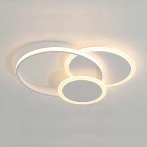 Foto principale Lampadario Led da soffitto Lunar Bianco 45W Dimmerabile con temperatura colore regolabile con telecomando M LEDME