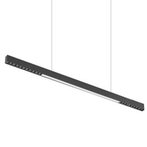 Foto principale Lampadario Led da soffitto Vienna II Nero 40W Bianco caldo 3000K M LEDME