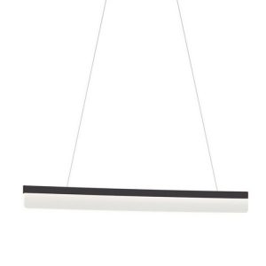 Foto principale Lampadario Led da soffitto Vision Nero 30W Bianco caldo 3000K M LEDME