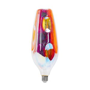 Foto principale Lampadina Led Bottle Rainbow a Filamento E27 CR110 a Bottiglia 4W decorativa Bianco caldo 1800K Aigostar