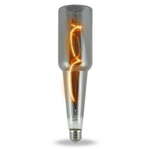 Foto principale Lampadina Led Titanio Fumé a Filamento E27 B70 a Bottiglia 4W decorativa Bianco caldo 2200K Novaline