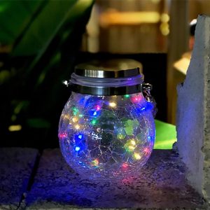 JSOT Lanterne Da Esterno, 30 LED Lampade Solari A Luci Esterno - 5
