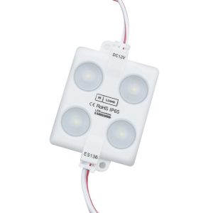 Foto principale Moduli Led SMD 12V 2W 4 Led IP65 catena 20pz per insegne pubblicitarie Bianco freddo 6000K M LEDME