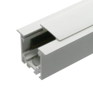 Foto principale Binario elettrificato magnetico da incasso 16mm 48V dc 2 metri bianco M LEDME