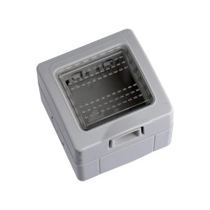 Foto principale Cassetta esterna 2 moduli custodia IP55 per pulsanti compatibile anche con Matix
