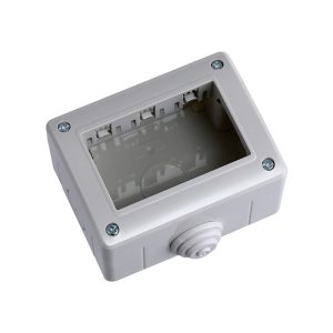 Foto principale Cassetta esterna 3 moduli custodia IP40 per pulsanti compatibile anche con Matix