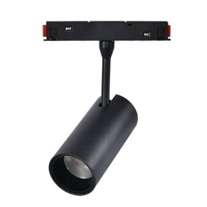 Foto principale Faretto Led da binario magnetico 16mm 10W nero orientabile Bianco caldo 3000K M LEDME