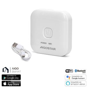 Foto principale Hub di controllo Bluetooth Mesh Smart WiFi per dispositivi intelligenti Aigostar