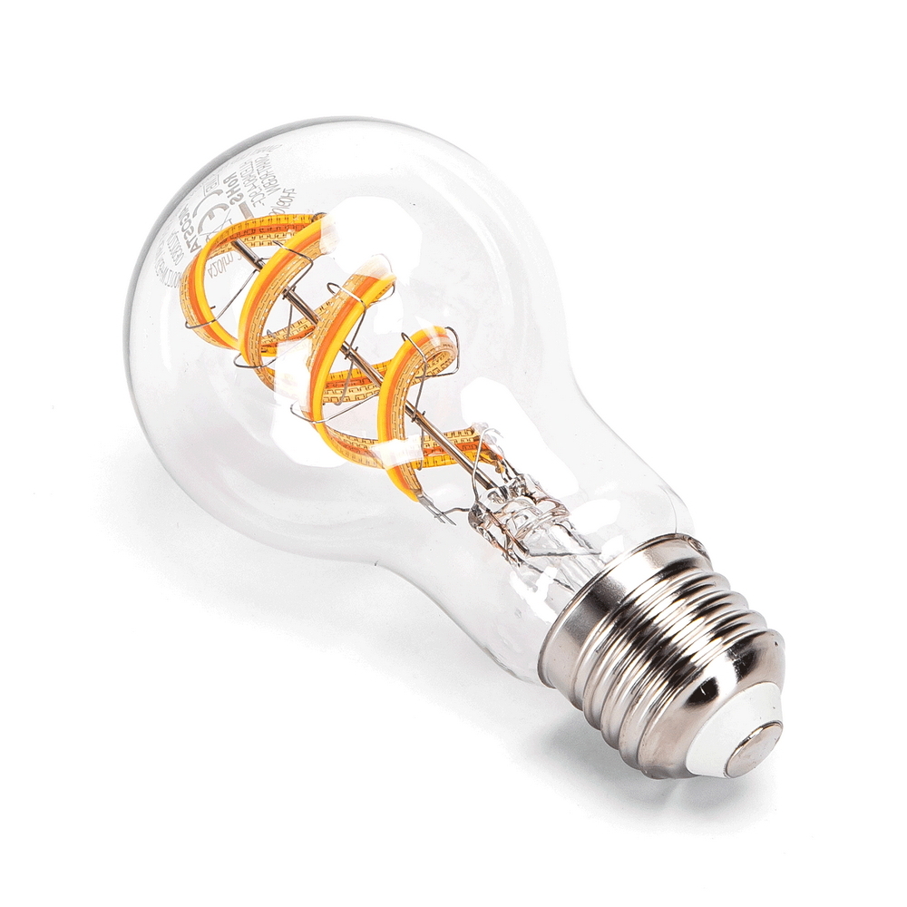 LEDKIA Lampadina LED E27 5W 500lm 4000K Bianco Naturale, Regolabile, No Flicker, A60