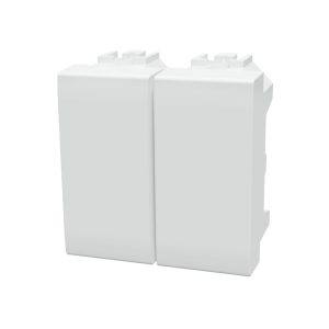 Foto principale Tappo Falso Polo bianco compatibile anche con BTicino Livinglight 2 pezzi