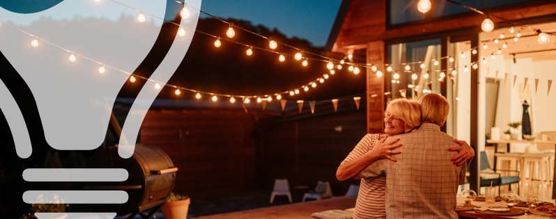 Come arredare un cortile esterno: idee innovative con i LED
