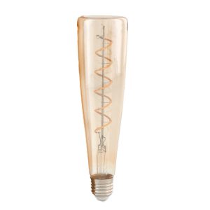 Foto principale Lampadina Led Vintage a Filamento E27 B62 a Bottiglia 4W decorativa Bianco caldo 2300K M LEDME
