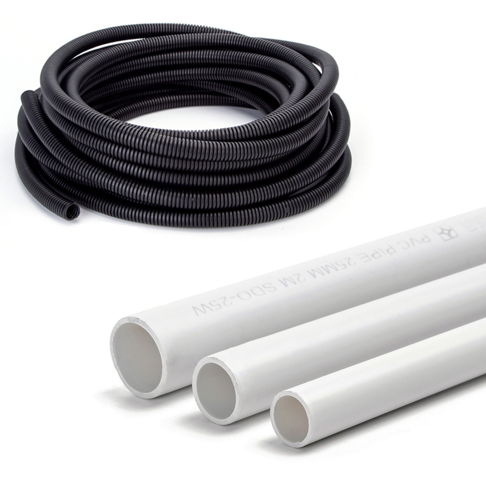 16 archi per tubi M20, in PVC, 90 gradi, per tubi elettrici, per