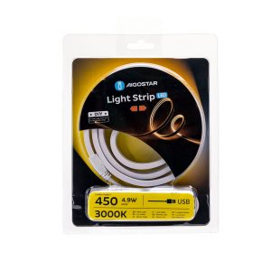 HEGEHE - Striscia LED COB 230V 2m, Ogni 10cm Pu&ograve; Essere Tagliato Una Volta, Flessibile Impermeabile IP65, Striscia Neon LED FCOB 240 LED/m 90+, Con