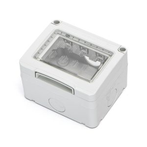 Foto principale Cassetta esterna impermeabile 3 moduli custodia IP55 per pulsanti compatibile anche con BTicino Livinglight
