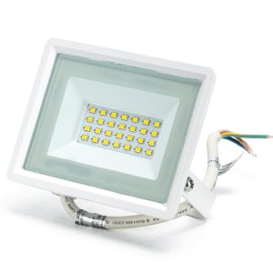 Foto principale Faro proiettore Led 20W Bianco da esterno slim IP65 Bianco neutro 4000K Aigostar