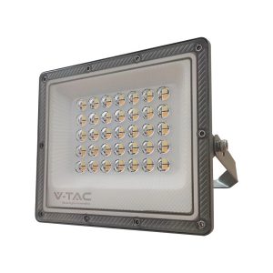 Foto principale Faro proiettore Led 30W Grigio da esterno IP65 CCT temperatura colore regolabile V-TAC