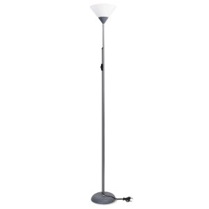 Foto principale Lampada da terra a piantana Stick grigia E27 Aigostar
