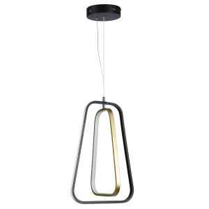 Foto principale Lampadario da soffitto Drawn Nero 36W Bianco freddo 6500K Aigostar