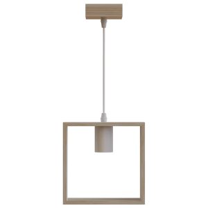 Foto principale Lampadario da soffitto Ruby Marrone in legno 1 x E27 Aigostar