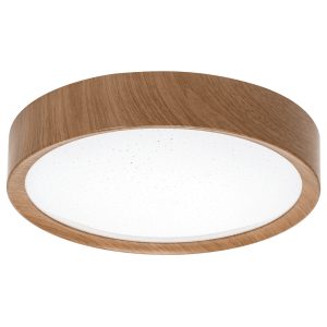 Foto principale Plafoniera Led 12W Cornice marrone rotonda Bianco caldo 3000K Aigostar