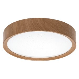 Foto principale Plafoniera Led 12W Cornice marrone rotonda Bianco freddo 6500K Aigostar